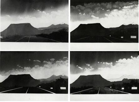 Alfred Leslie, ‘Near Gallup, New Mexico (from 100 Views Along the Road)’, 1981