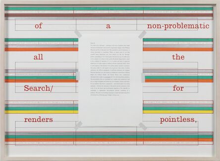 Art & Language, ‘Letters to The Red Crayola 8’, 1968-2012