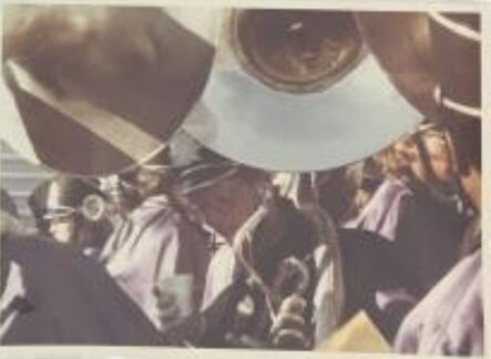 Vivian Maier, ‘Untitled, n.d, Thirsty Trombone Player Rare Lifetime print ’, n/a