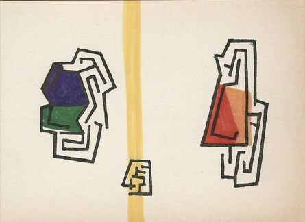 Mathias Goeritz, ‘Tarjeta de felicitación’, 1973
