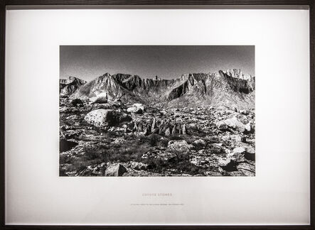 Richard Long, ‘Coyote Stones (A Five-Day Walk in the Sierra Nevada, California, 1992)’, 1992