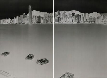 Shi Guorui 史国瑞, ‘Avenue of Stars, HK 2-3 July 2016 (diptych)’, 2016