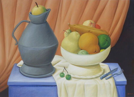 Fernando Botero, ‘Still Life with Fruit Bowl’, 1999