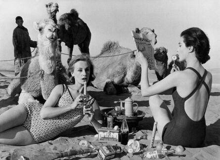 William Klein, ‘Tatiana + Marie-Rose + Camels, Pic-Nic’, 1958