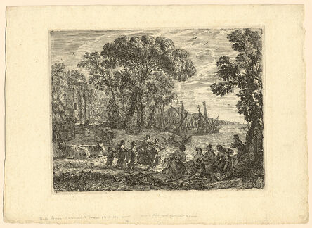 CLAUDE GELLÉE called Le Lorrain, ‘The Rape of Europa’, 1634