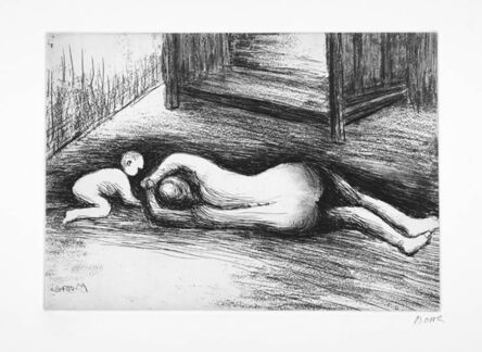 Henry Moore, ‘Mother And Child XV’, 1983