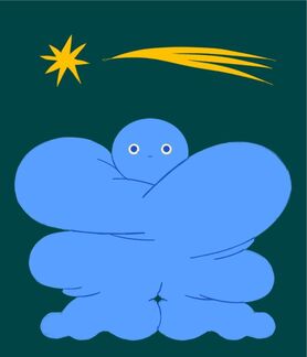 Mameko Maeda, ‘Dodging shooting stars’, 2022