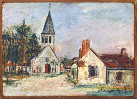 Maurice Utrillo, ‘Église de Couchey (Cote-d’Or)’, 1938