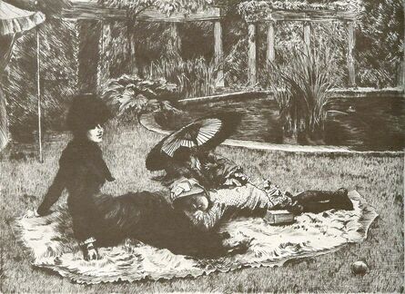 James Tissot, ‘Sur L'Herbe’, 1880