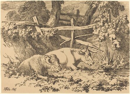 Robert Hills, ‘Cattle Resting’, 1807