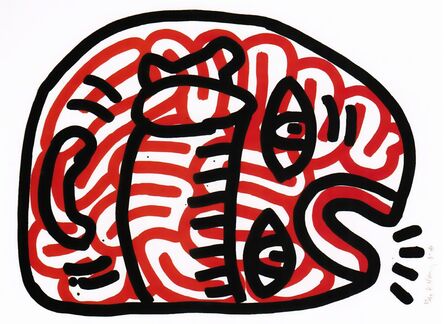 Keith Haring, ‘Ludo #2’, 1985