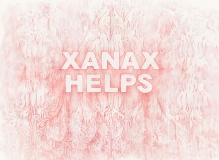 Amanda Manitach, ‘Xanax Helps’, 2018