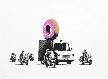 Banksy, ‘Donuts, Strawberry’, 2009