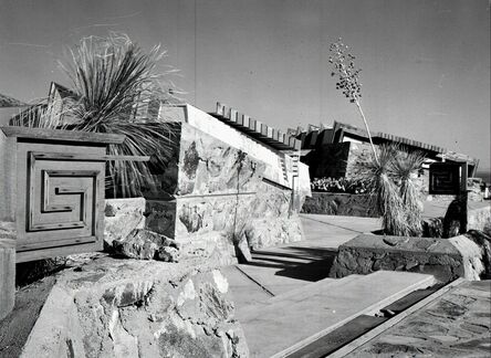 Pedro E. Guerrero, ‘West Entrance with Whirling Arrow, Taliesin West, Scottsdale, AZ’, 1940
