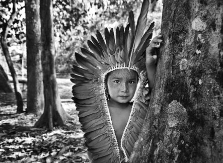 Sebastião Salgado, ‘Manda Yawanawá, daughter of Jeré (Yawakashahu) Yawanawá, from the village of Escondido. Rio Gregório Indigenous Territory, state of Acre’, 2016 [printed on request]