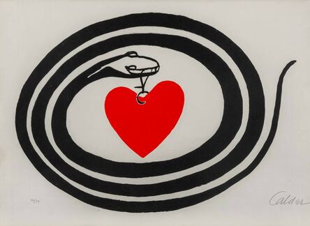 Alexander Calder, ‘Mois Mondial du Coeur’, 1972