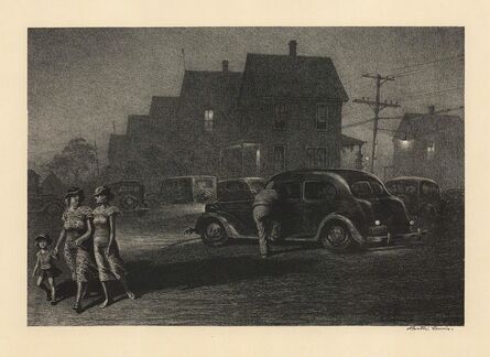Martin Lewis, ‘American Nocturne.’, 1937