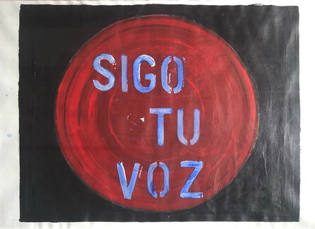 Sergio Bazan, ‘Sigo tu voz, from the Chaleco Quimico series’, 2006
