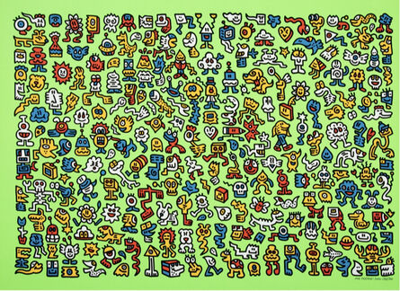 Mr Doodle, ‘Alien Town’, 2020