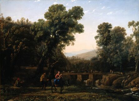 Claude Lorrain, ‘The Flight into Egypt’, about 1635