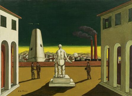 Giorgio de Chirico, ‘Piazza d'Italia’, 1960