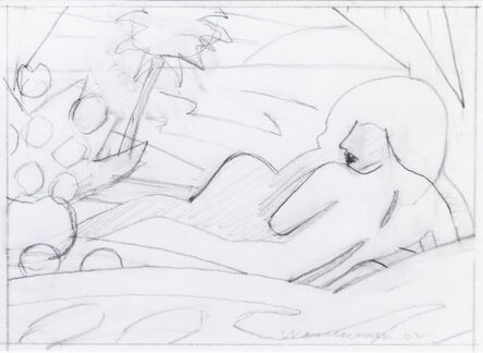 Tom Wesselmann, ‘Drawing for Sunset Nude (Big Scene)’, 2002