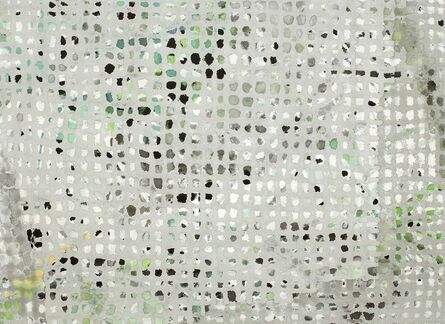 Takako AZAMI, ‘gray net 170301’, 2017