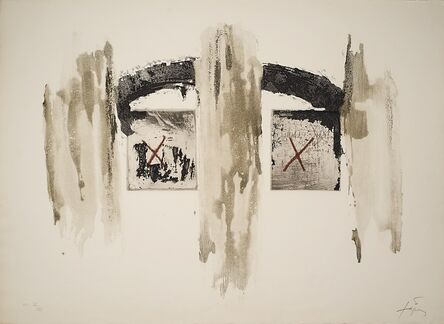Antoni Tàpies, ‘Arc et Colonnes’, 1976