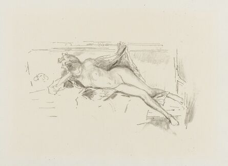 James Abbott McNeill Whistler, ‘Nude Model Reclining’, 1893