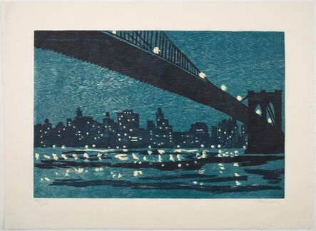 Richard Bosman, ‘Brooklyn Bridge’, 1996