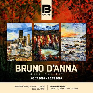 Bruno D'Anna Solo Exhibtion, installation view