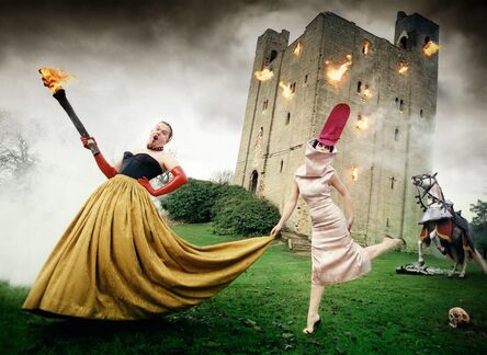David LaChapelle, ‘Alexander McQueen and Isabella Blow: Burning Down the House’, 1997
