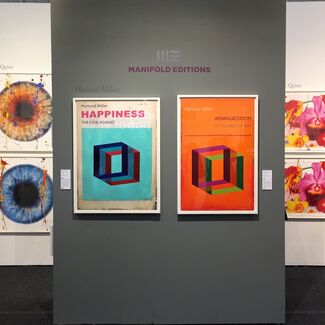 Manifold Editions at Art on Paper New York 2019, installation view