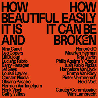 From the Collection | How beautiful it is and how easily it can be broken, installation view