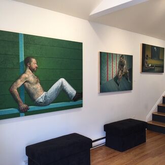 Larry Collins, Frank Mullaney, Forrest Williams, and Rick Wrigley, installation view