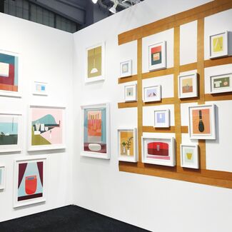 Uprise Art at Art on Paper New York 2017, installation view