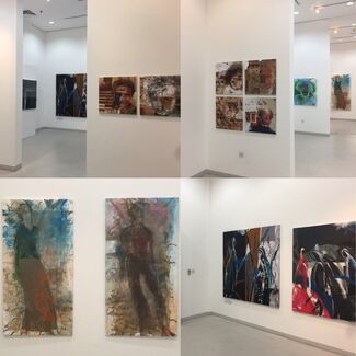 Amal Al Aathem Ebtisam Al Saffar and Moudhi Al Hajri exhibition, installation view