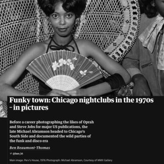 Michael L. Abramson: Tales from the South Side. 1970s Chicago Clubs, installation view