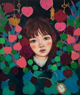 Yeahgean Eury Kim, ‘Alice Magenta Wonderland’, 2023
