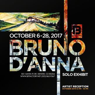Bruno D'Anna Solo Exhibit, installation view