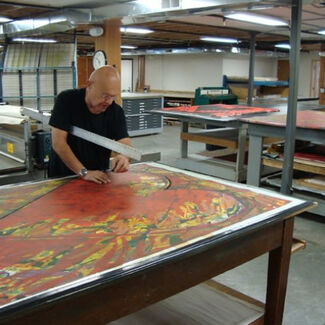 Jim Dine: Printmaker, installation view