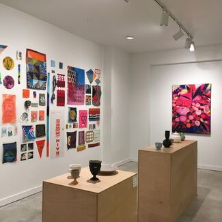 August exhibition: Amy Soczka, Tim Abel, and Justin Donofrio, installation view