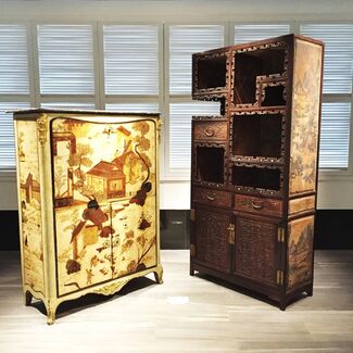 Great Minds Think Alike: 18th Century French and Chinese Furniture Design, installation view