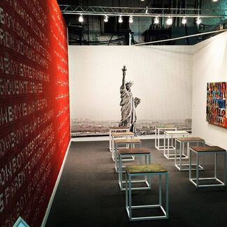 Athr Gallery at The Armory Show 2015, installation view