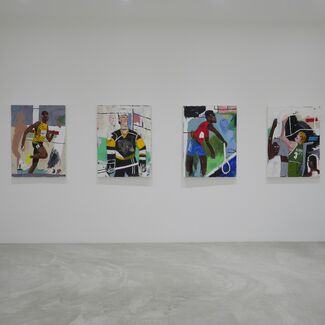 Hard In The Paint, installation view