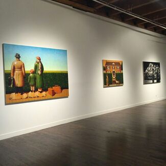 Peter Drake: Re-picture, installation view