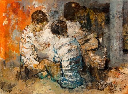Jean Jansem, ‘Untitled (Three Children)’