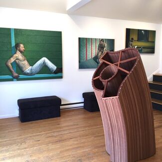 Larry Collins, Frank Mullaney, Forrest Williams, and Rick Wrigley, installation view