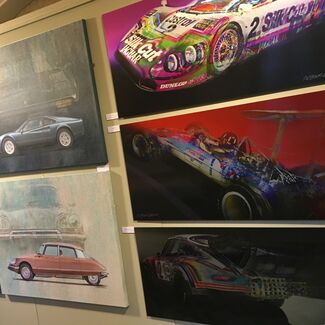 Art of Motoring - Group Exhibition, installation view