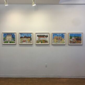 Different Things Around the World, installation view
